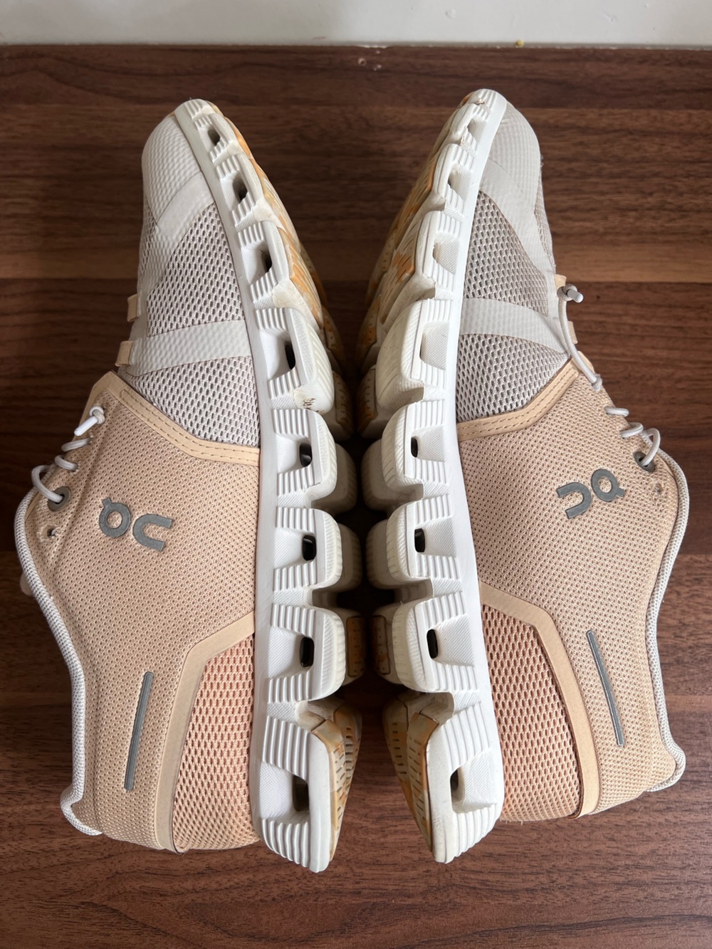 On Cloud 5 Fuse Savannah Pearl Women's Running Shoes Size 8.5 Style 68.98805 - Picture 6 of 8